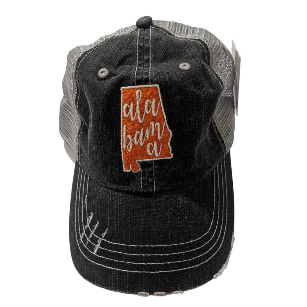 Alabama State Patch Trucker Mesh Hat New